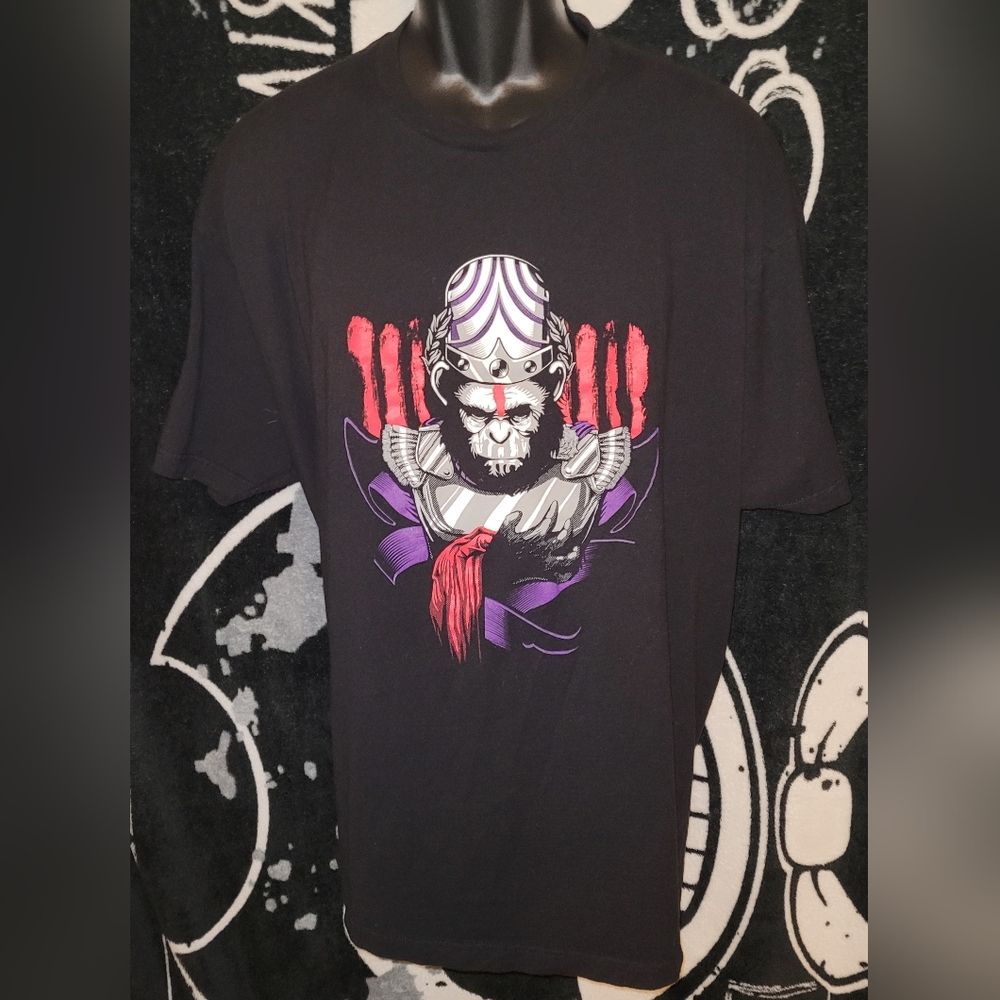 Teevillain-"Caesar Zar Zar"-Planet Of The Apes/Powerpuff Girls-Size 3XL